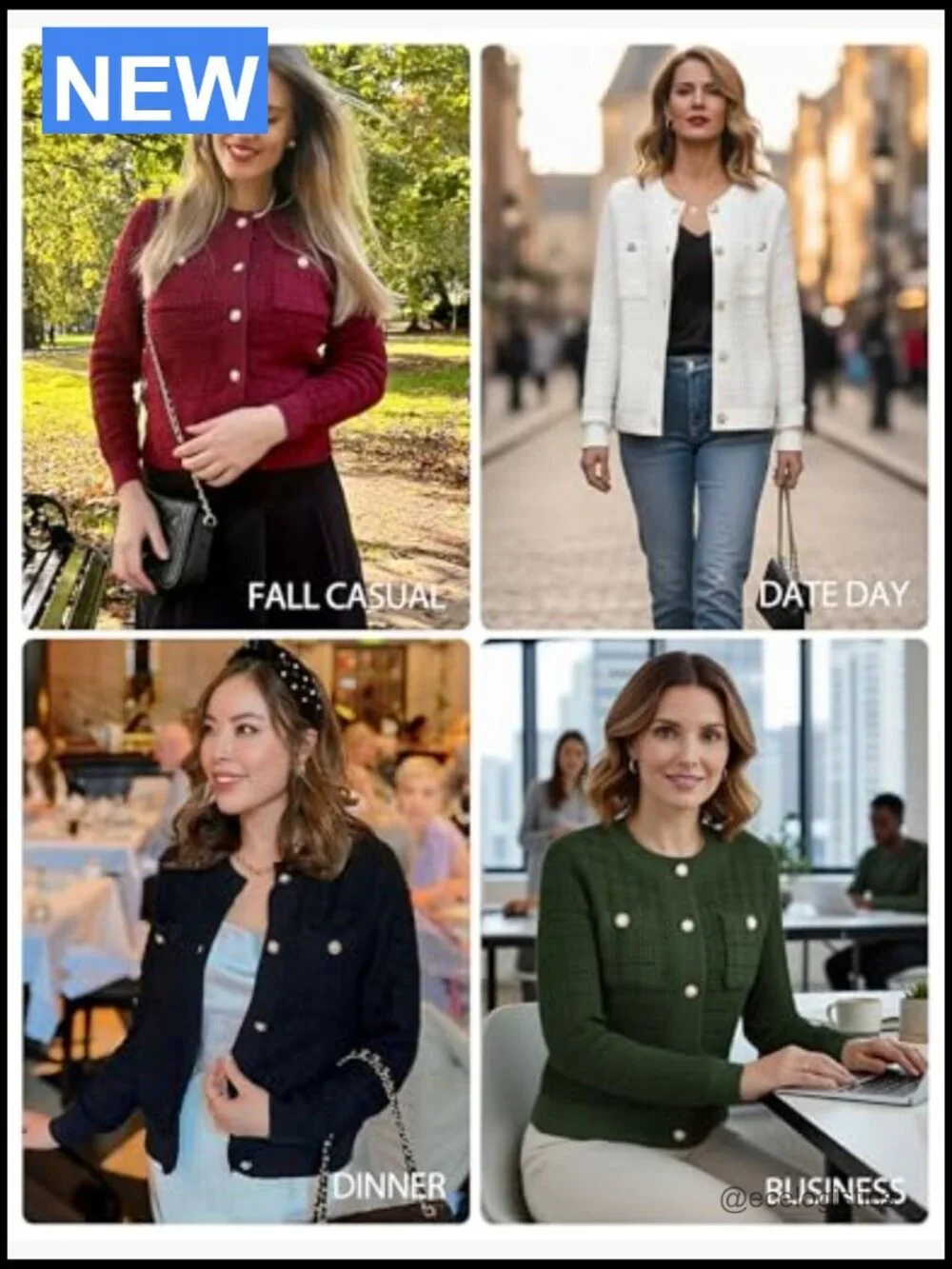 Open Front Button Down Long Sleeve Texture Knit Cardigan with Pockets
